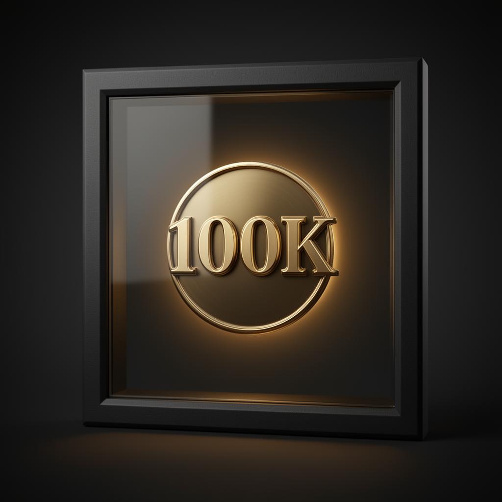 Placa de faturamento 100K